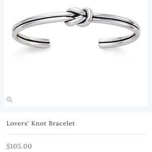 James Avery Lovers Knot Bracelet Cuff